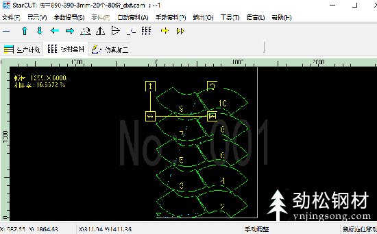 等離子數控切割鋼板方法